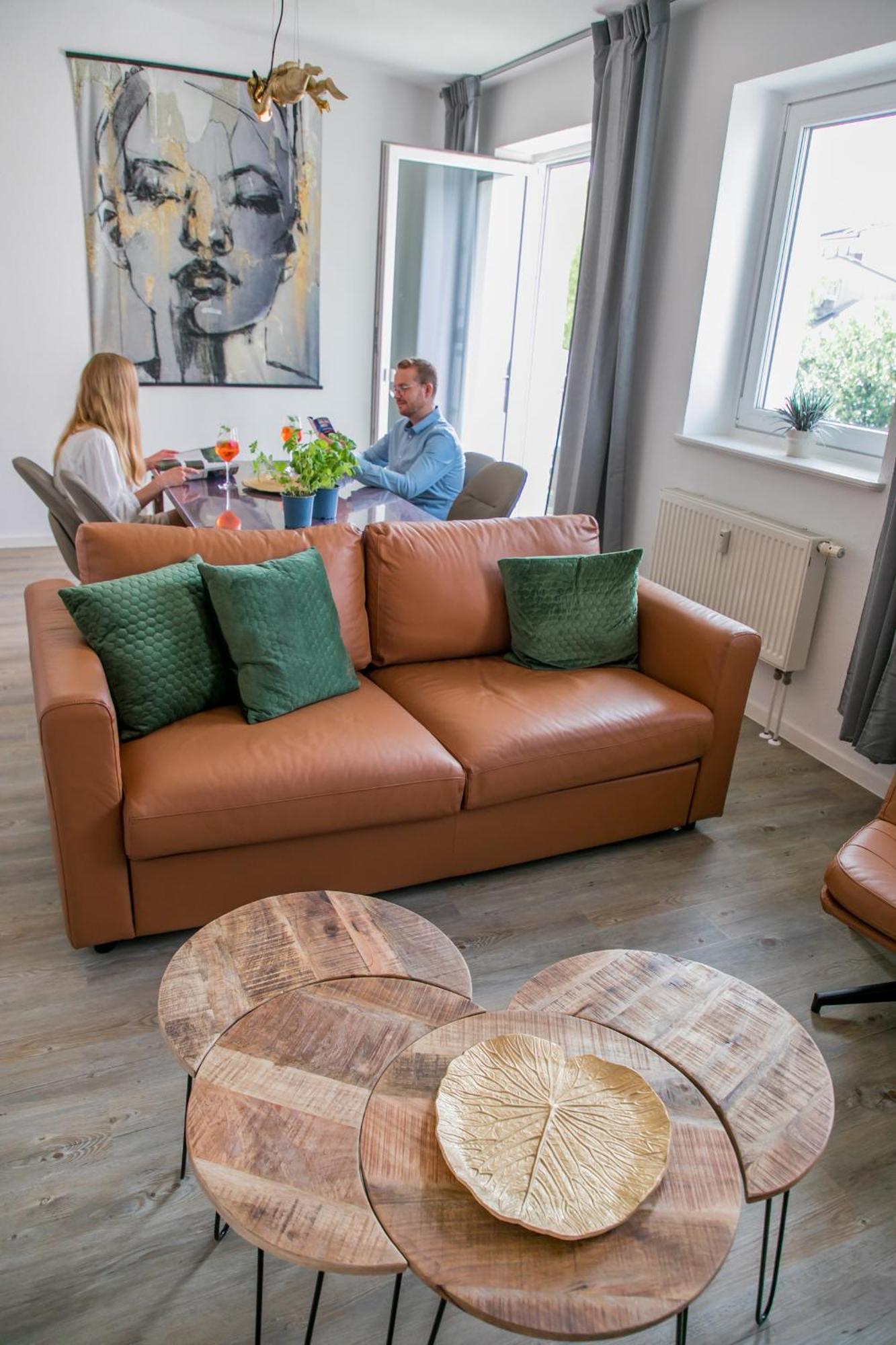 City Apartment "Hans Seat" Rostock Mit Rooftop-Terrasse エクステリア 写真